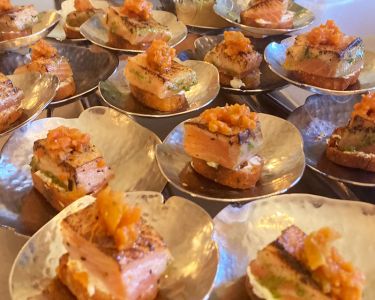 -Salmon Appetizer